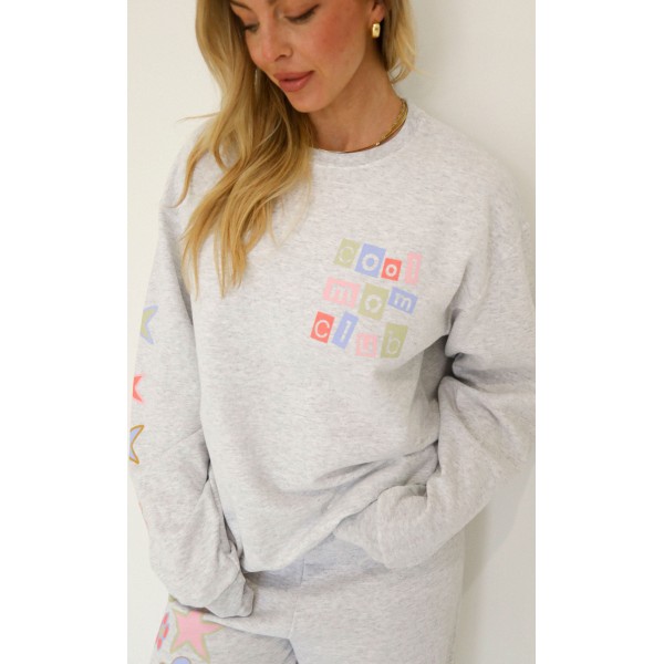 friday + saturday: cool mom sweatshirt
